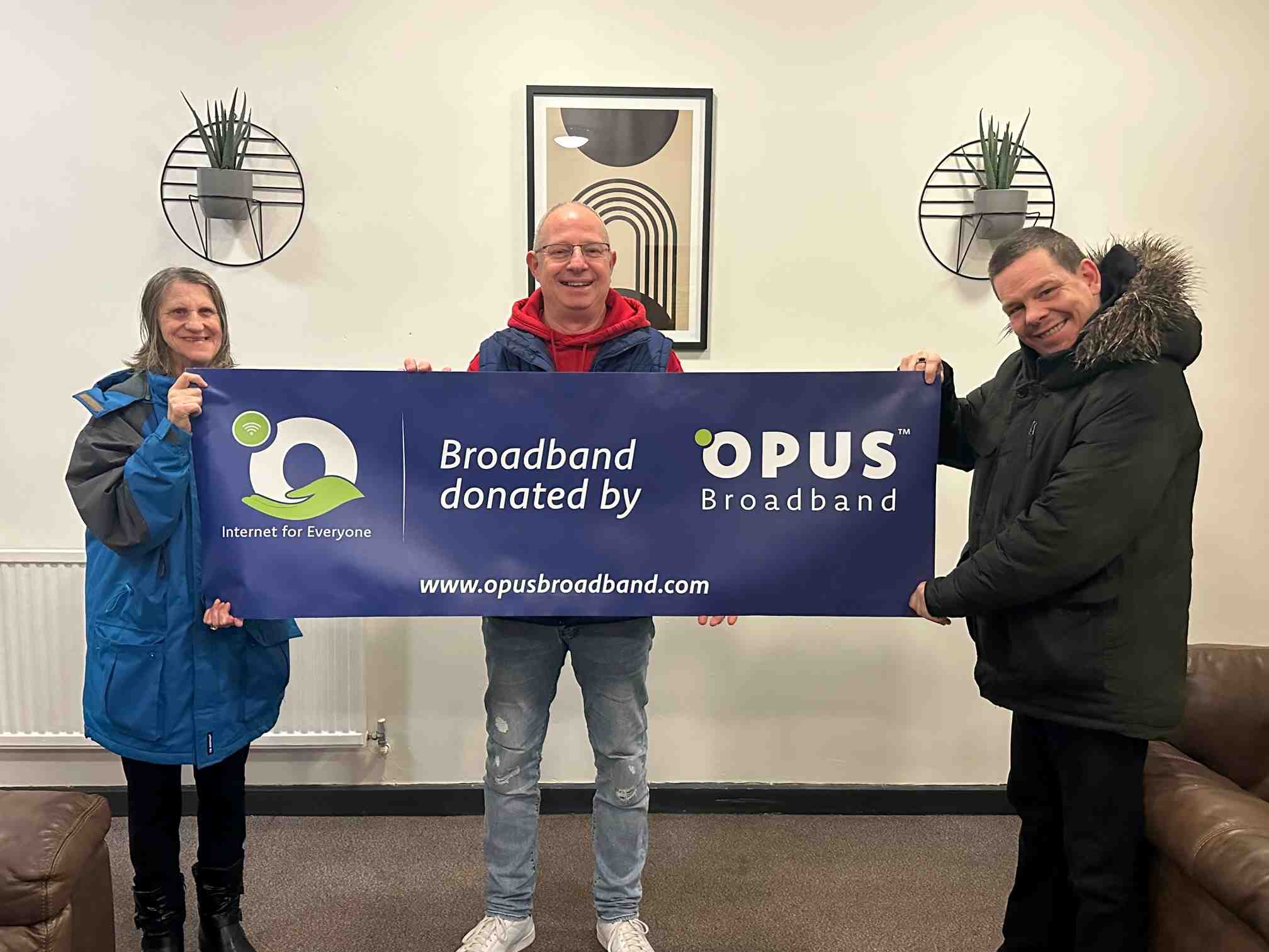 Urban Outreach partners with Opus Broadband