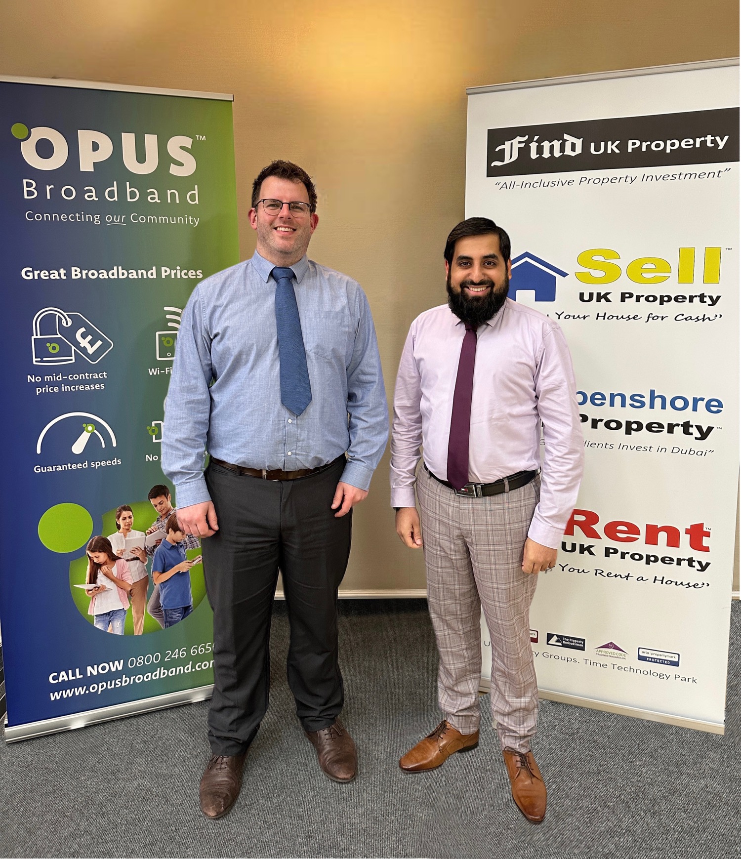 Opus Broadband is proud to partner with Rent UK