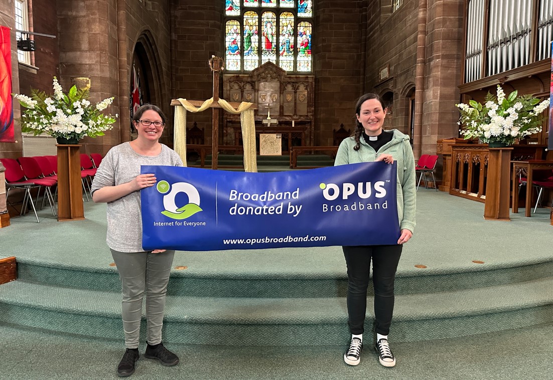 St.Thomas Church working with Opus Broadband to deliver FREE broadband